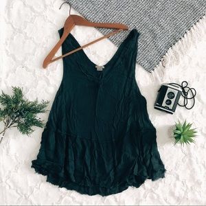 🌻Navy Anama Tank Top